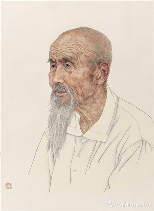 《白衣老人肖像》《古丽局部》《黑衣老人肖像》《戏剧人物头像》